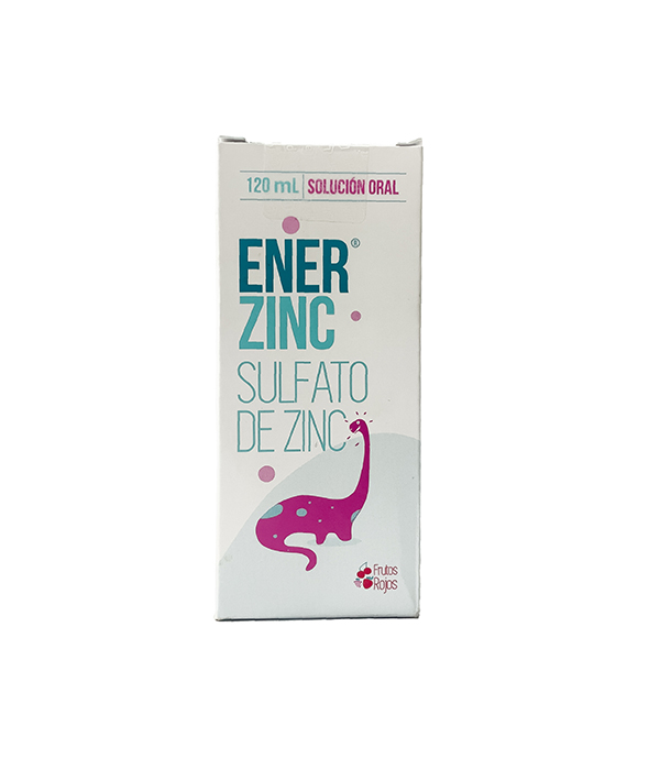 ENER ZINC SOLUCION ORAL FRASCO X 120 ML